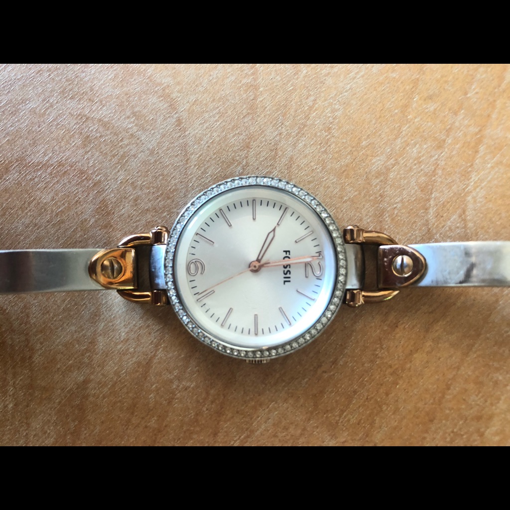 Womens Fossil Stainless Steel Watch 30$